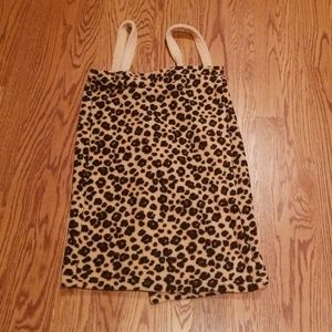 Cheetah spa robe